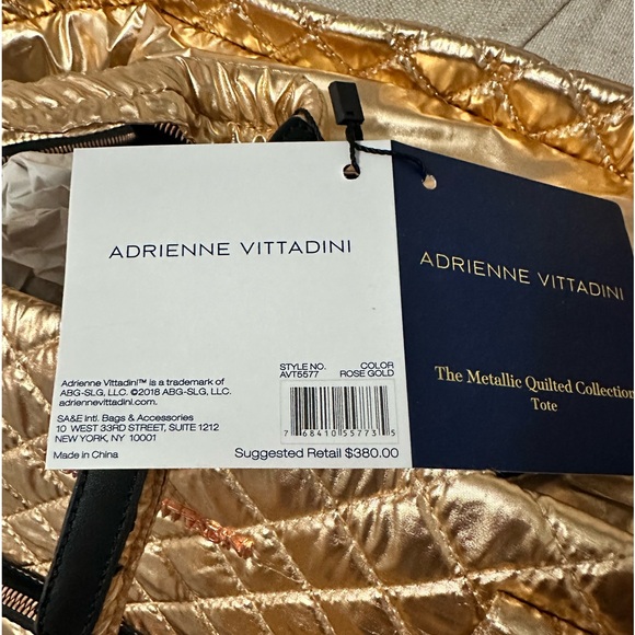NWT Adrienne Vittadini carry on tote - Picture 4 of 4